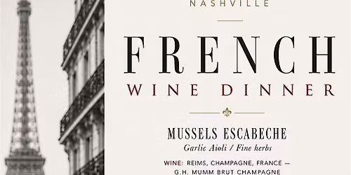 French Wine Dinner