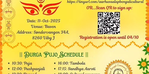 🪷✨ Aarhus Sharod Utsav 2025 ✨🪷