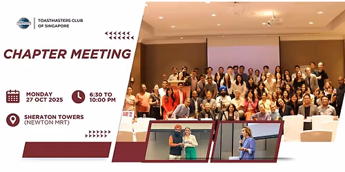Discover Public Speaking with Toastmasters @ Sheraton Towers