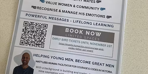 Courage & Codes - Father / Son Event