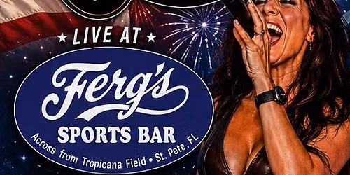 \ud83c\udfb8 JULY 4TH AT FERGS W\/ ONE NIGHT BAND! \ud83c\udfb8