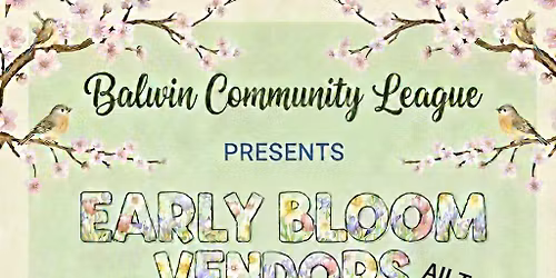 Early Bloom Vendors Market
