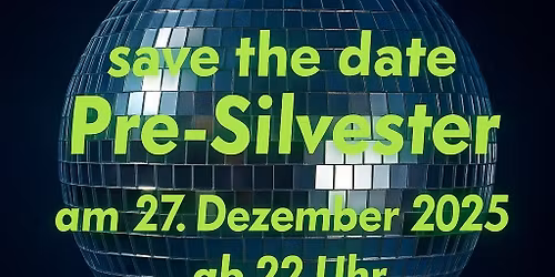 R\u00fcstig PreSilvester mit Maurizio Schmitz und Claus Casper
