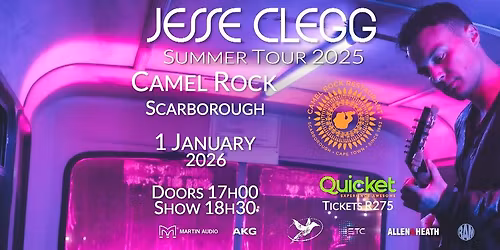 Jesse Clegg Summer 2025 tour - Camel Rock