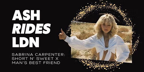 Sabrina Carpenter: Short n' Sweet x Man's Best Friend Ride!