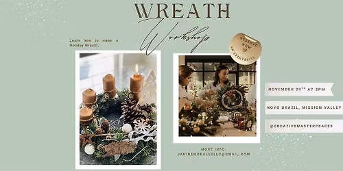 Holiday Wreath Making Workshop