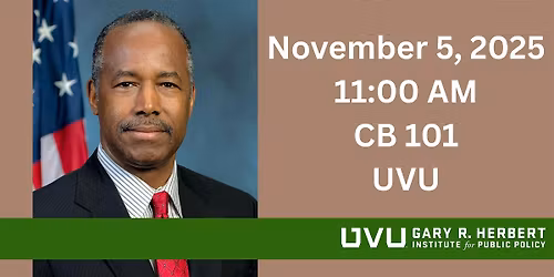 Dr. Ben Carson - COMING SOON!