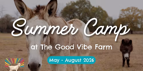 Summer FUN Camp at The Good Vibe Farm
