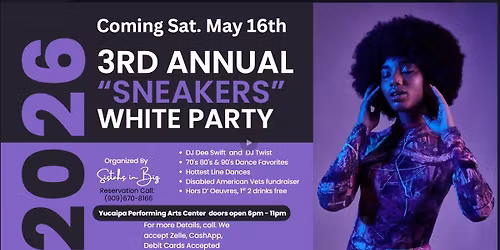 3rd Annual "Sneakers" White Party