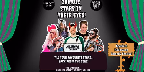 Craic's 90: Comedy Stars in Your Eyes! (Halloween Edition)