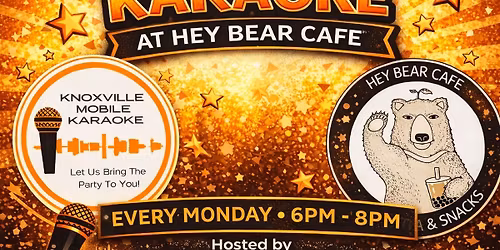 Monday Night Karaoke at Hey Bear Cafe