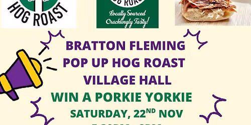 Bratton Fleming Pop Up Hog Roast