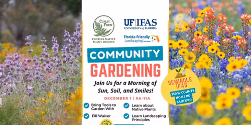 Cuplet Fern Community Gardening: Seminole IFAS Florida Friendly Landscape