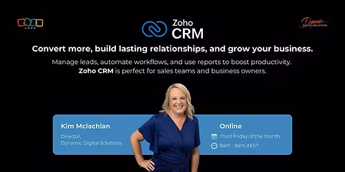 Zoho CRM Training Online - Adelaide