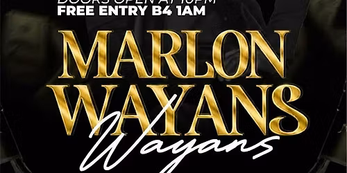 Marlon Wayans at The #1 Party in Fort Lauderdale Dec 27th @ Club Euro