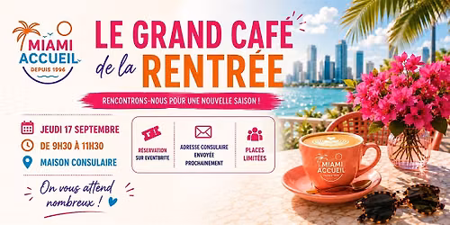 Grand Cafe de la Rentr\u00e9e 2026