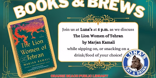 Books and Brews- The Lion Women of Tehran 