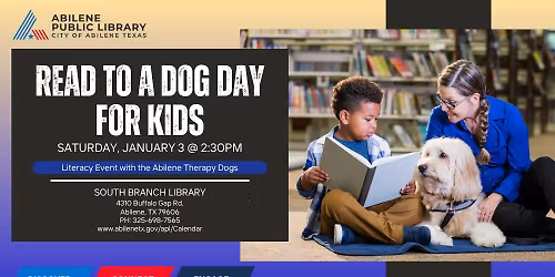 Read to a Dog Day (South Branch)