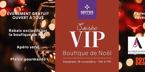 Soir\u00e9e VIP de No\u00ebl\ud83e\udd42[GRATUIT ET OUVERT \u00c0 TOUS]