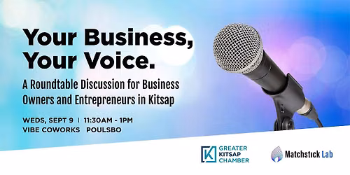 Your Business, Your Voice: A Roundtable Discussion for Business Owners
