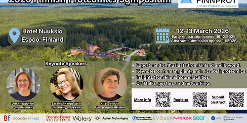 2026 Finnish Proteomics Symposium