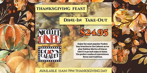 Join us for a Holiday Feast this Thanksgiving