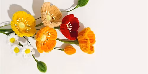 Chill Crafts: Pipe Cleaner Poppies