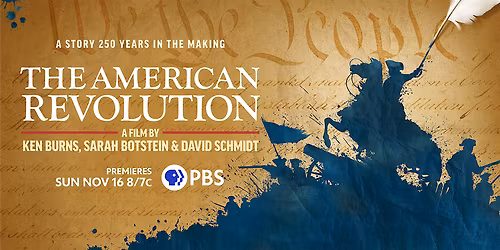 "The American Revolution" preview screening at St. Peter's Episcopal