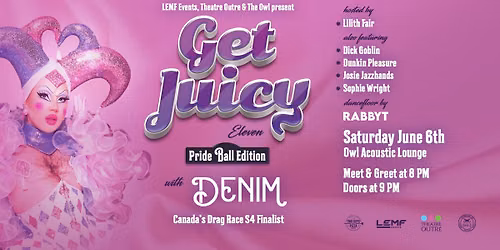 Get Juicy 11 with Denim | 4th Annual Pride Ball Edition