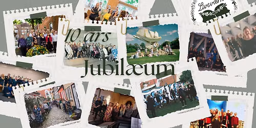 JUBIL\u00c6UMSKONCERT - LIVSV\u00c6RK - 10 \u00e5r!