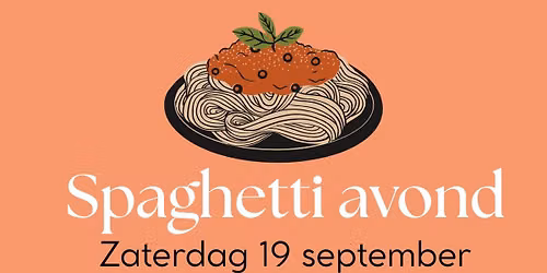 Spaghettiavond Chiro Iris 2026