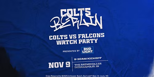 Colts vs Falcons | Watch Party