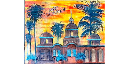 Hotel California - Paint and Sip in Orange County | Classpop!\u2122
