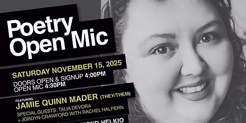 Poetry Open Mic