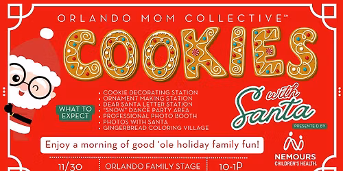 Cookies with Santa