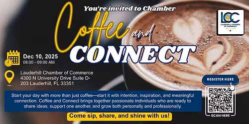 Chamber Coffee & Connect: Sip, Share, and Shine!