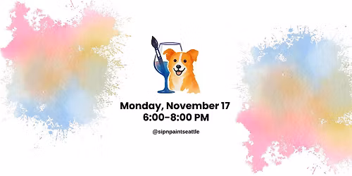 Sip n Paint your pets!