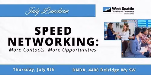 July Luncheon: Speed Networking