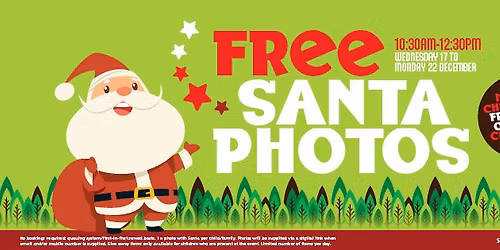 FREE Santa Photos at Churchill Centre! \ud83c\udf85\ud83c\udffb\u2728