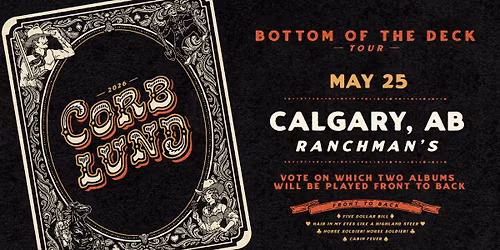 CORB LUND LIVE AT RANCHMANS