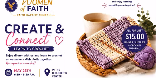 Create & Connect - Learn to Crochet