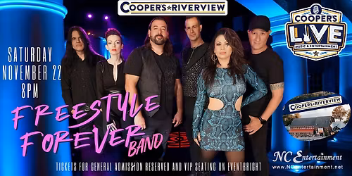 FreeStyle Forever Band at Cooper's Riverview!