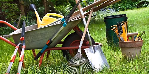 Garden Tool Maintenance Bee