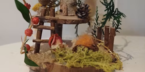 Festive Naturemake crafting at Stover 