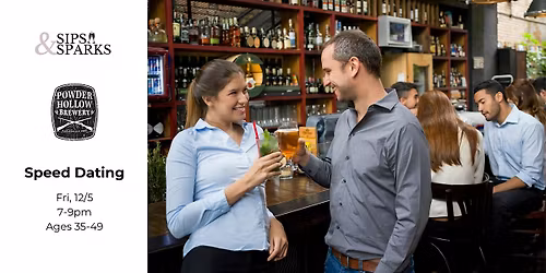 Speed Dating Ages 35-49 in Enfield, CT  at Powder Hollow Brewery