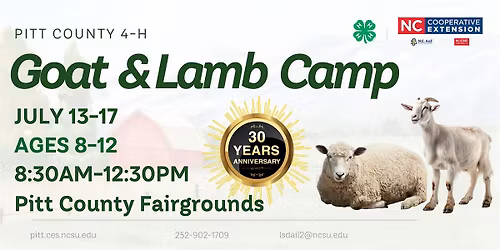 4-H Goat and Lamb Camp