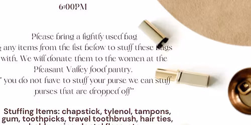 PURSE DONATION PARTY