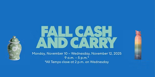Fall Cash and Carry
