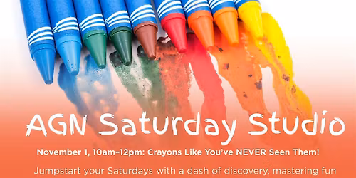 AGN Saturday Studio: Crazy Crayons!