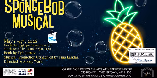 GCA Presents "The Spongebob Musical" NEW DATES